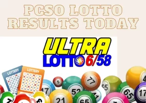 PCSO 6/58 lotto result today