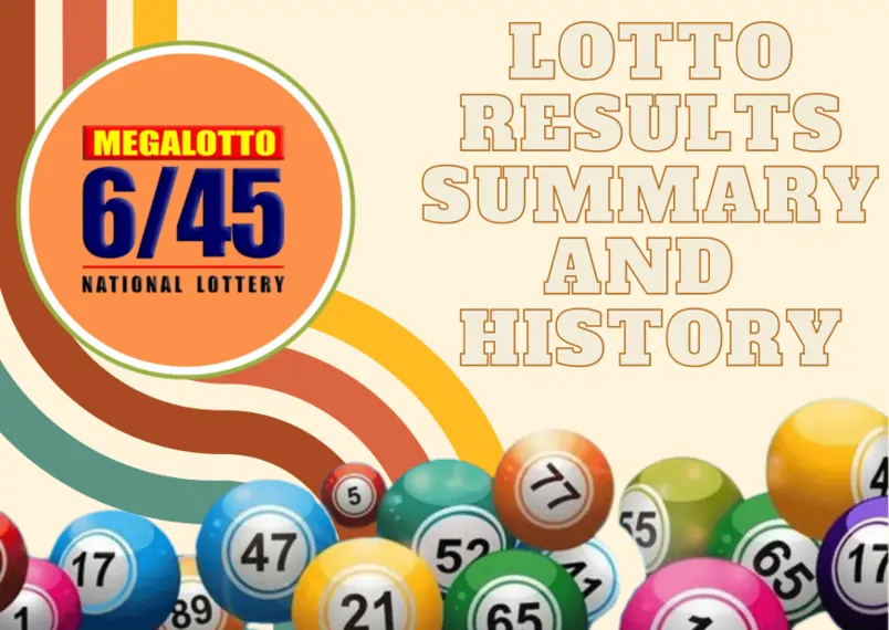 6/45 lotto results summary and history