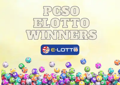 PCSO Elotto winners